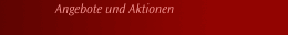 Angebote und Aktionen